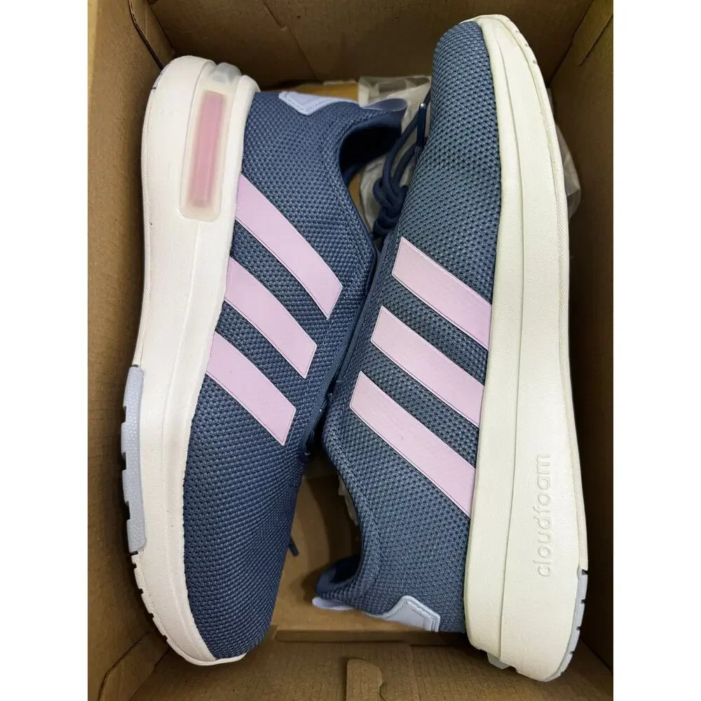 adidas Kids' Racer TR23 Youth Size 7 Blue Lilac Running Shoes